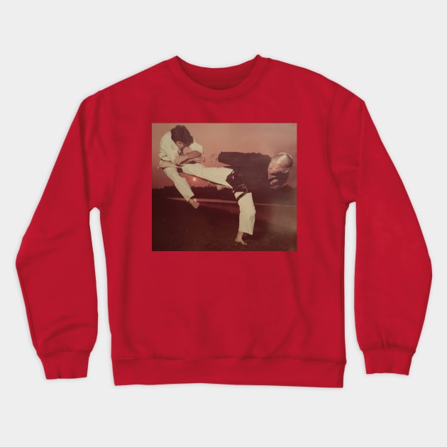 Donald Trump Kung Fu Crewneck Sweatshirt by The Libertarian Frontier 